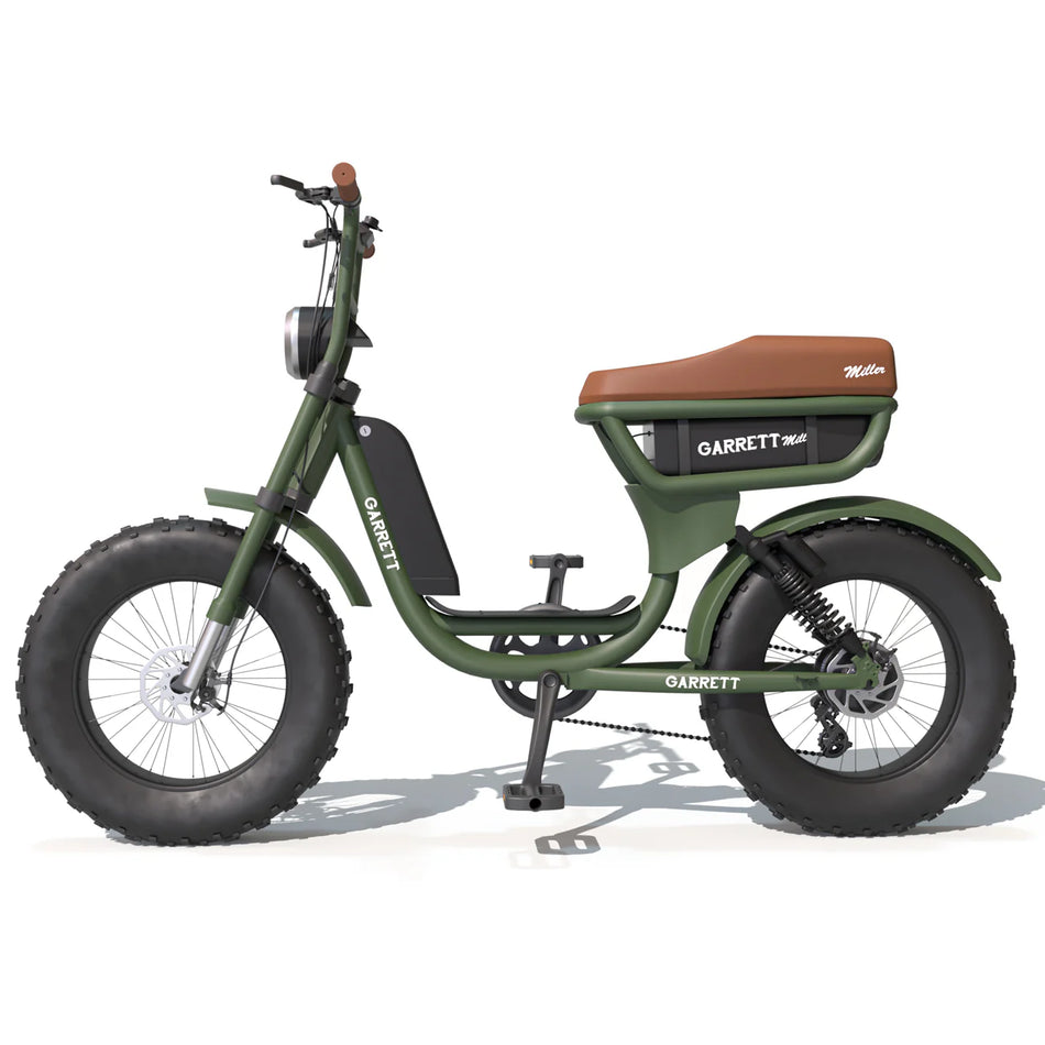 VÉLO ÉLECTRIQUE GARRETT MILLER CITY BIPLACE CARGO (VERSION 2025)
